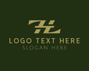 Upscale Professional Business Letter H logo