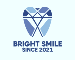 Diamond Dental Dentist Tooth logo