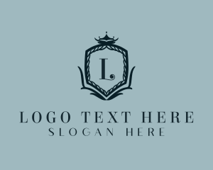 Elegant Royal Shield logo