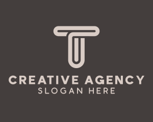 Startup Agency Letter T logo