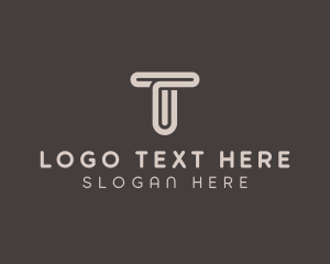 Startup Agency Letter T logo