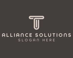 Startup Agency Letter T logo