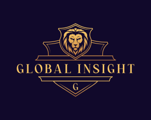 Luxury Lion Security Logo