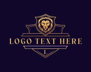 Luxury Lion Security Logo