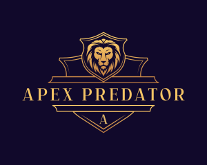 Luxury Lion Security logo design