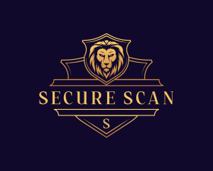 Luxury Lion Security logo design