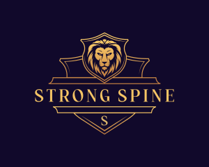 Luxury Lion Security logo design