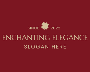 Elegant Organic Wordmark logo