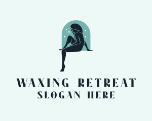 Nude Woman Waxing logo