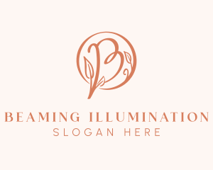 Natural Feminine Beauty logo design