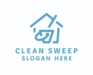 Housekeeping Cleaning Bucket logo design