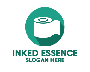 Toilet Roll Tissue Paper logo design