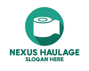 Toilet Roll Tissue Paper logo design