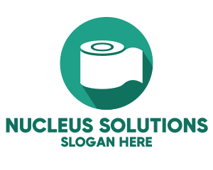 Toilet Roll Tissue Paper logo design