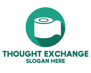 Toilet Roll Tissue Paper logo design