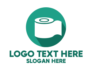 Paper - Toilet Roll Tissue Paper logo design