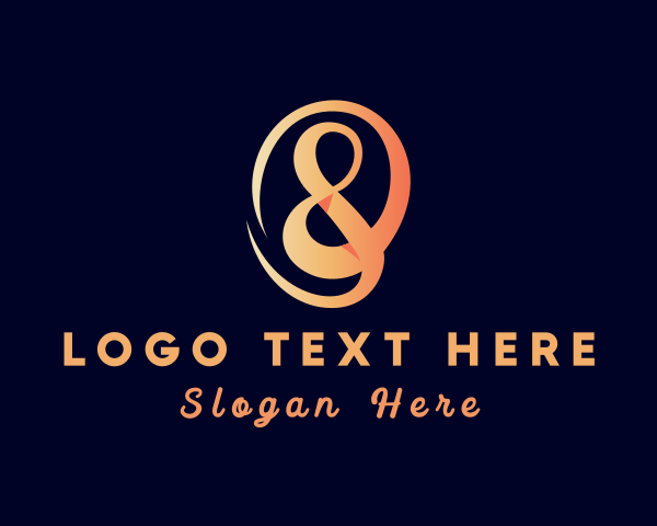 Typography logo example 2