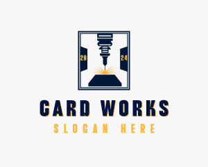 Industrial Laser Metalworks logo design