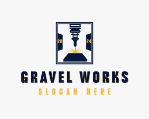 Industrial Laser Metalworks logo design