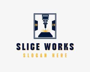 Industrial Laser Metalworks logo design