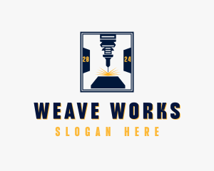 Industrial Laser Metalworks logo design