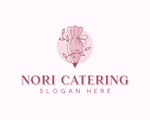 Baking Piping Bag Caterer logo design