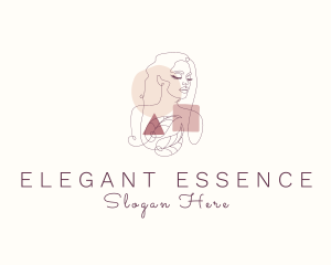 Woman Aesthetic Beauty logo design