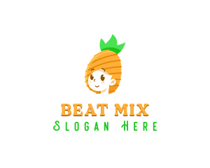 Pineapple Woman Food logo