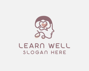 Mental Health Wellness logo design