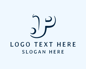 Luxury Elegant Stroke  logo