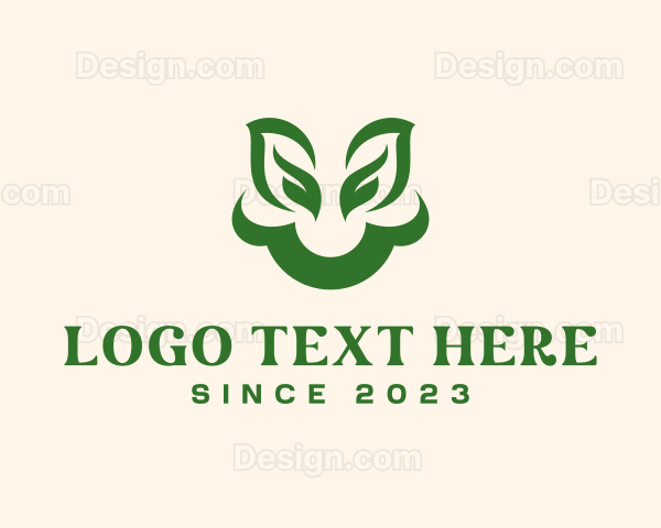 Nature Organic Leaf Logo