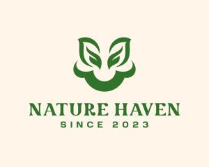 Nature Organic Leaf  logo design