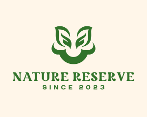 Nature Organic Leaf  logo design