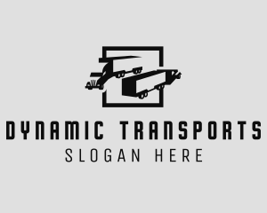 Truck Fleet Transport logo design