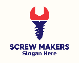 Wrench Screw Mechanic logo