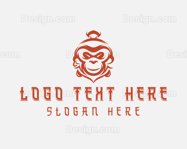 Gaming Monkey Ape Logo