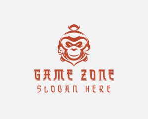 Gaming Monkey Ape  logo design