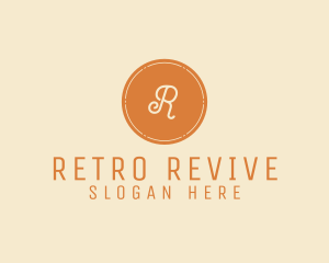 Retro Generic Business Circle logo design