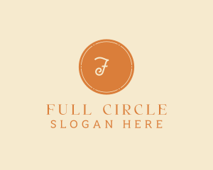 Retro Generic Business Circle logo design