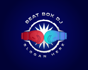 Boxing Glove Tournament logo design