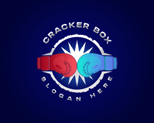 Boxing Glove Tournament logo design