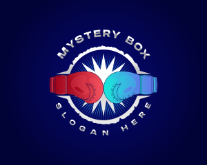 Boxing Glove Tournament logo design