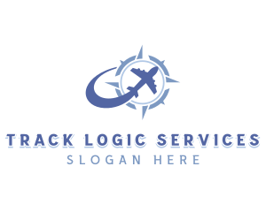 Plane Navigation Compass logo