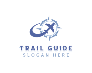 Plane Navigation Compass logo