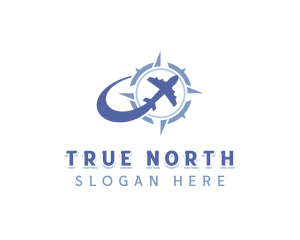 Plane Navigation Compass logo