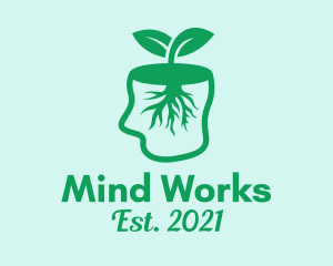 Natural Human Mind Therapy logo design