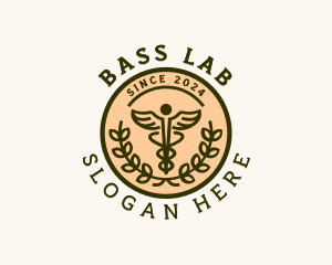 Pharmacy Clinic Laboratory logo design