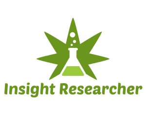 Cannabis Laboratory Research  logo design