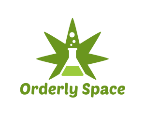 Cannabis Laboratory Research  logo design