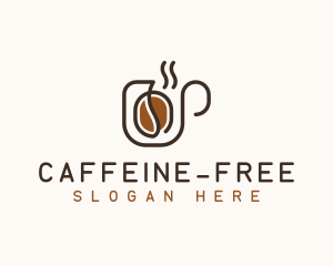 Coffee Bean Drink logo design